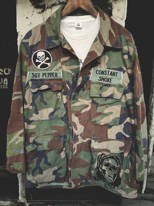 "CONSTANT SMOKE" - Camo Jacket