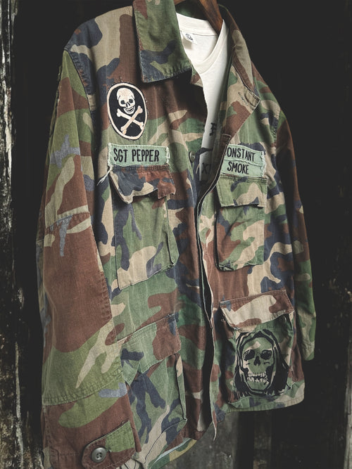 "CONSTANT SMOKE" - Camo Jacket