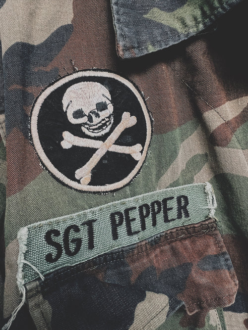 "Sin arrepentimientos" - Chaqueta de camuflaje