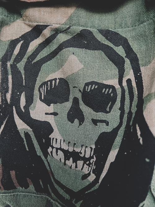 "Sin arrepentimientos" - Chaqueta de camuflaje