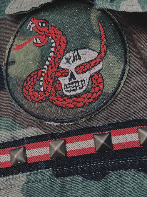 "Sin arrepentimientos" - Chaqueta de camuflaje
