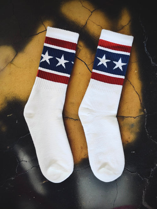 Retro Crew Socks