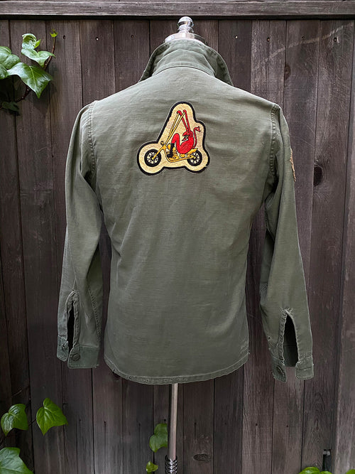 60s vintage military shirt