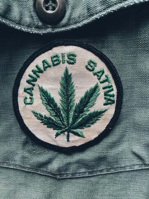 willie Nelson tribute army jacket