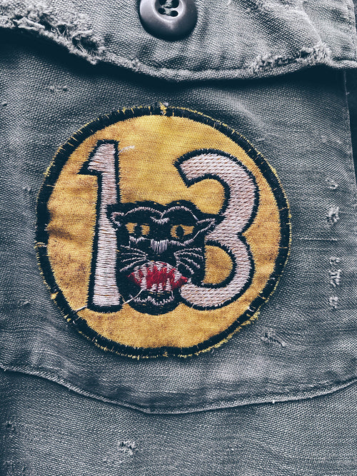 lucky thirteen custom military jacket
