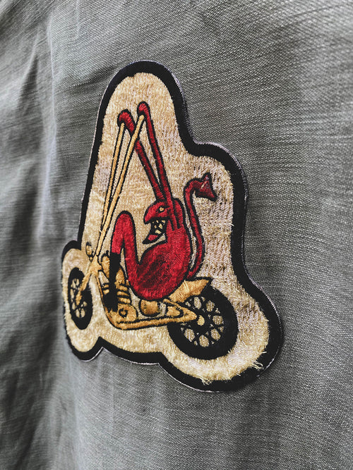 vintage battle worn army jacket