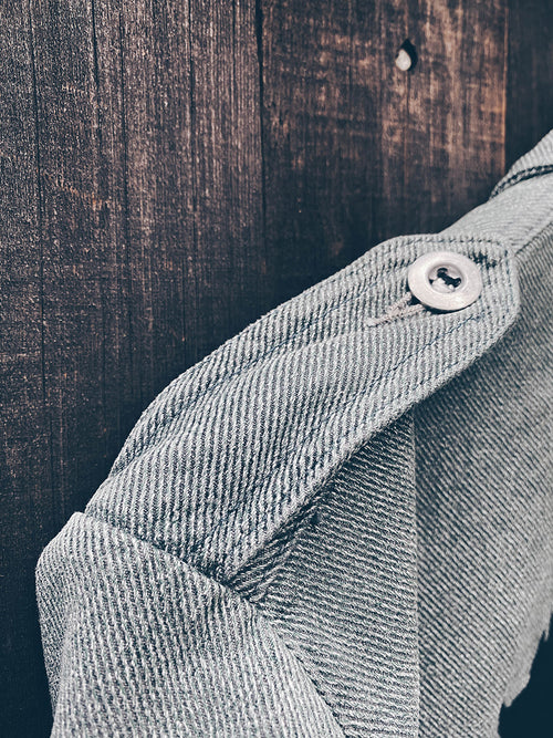 vintage Swedish prison jacket