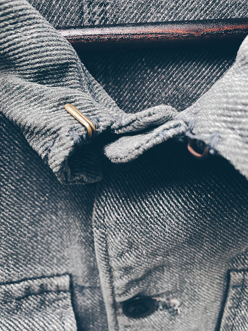 vintage Swedish prison jacket