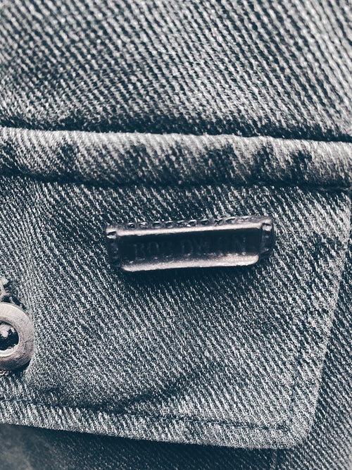 vintage Bob Dylan harmonica pin