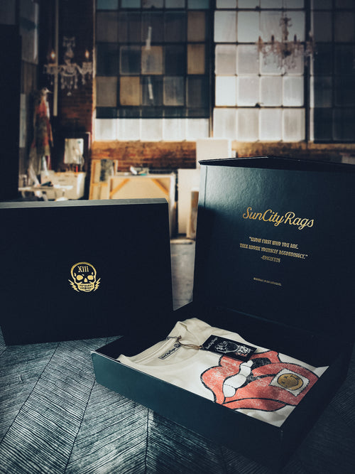 Caja de ropa