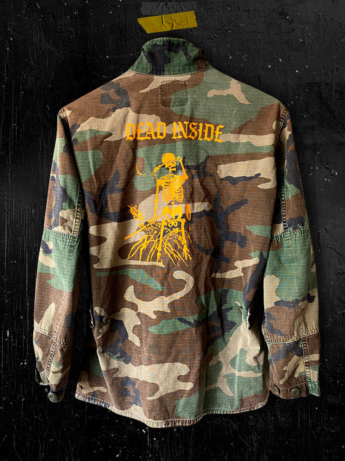 "No Regrets" - Camo Jacket