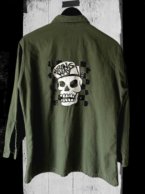 “Skate or Die” -Army Jacket