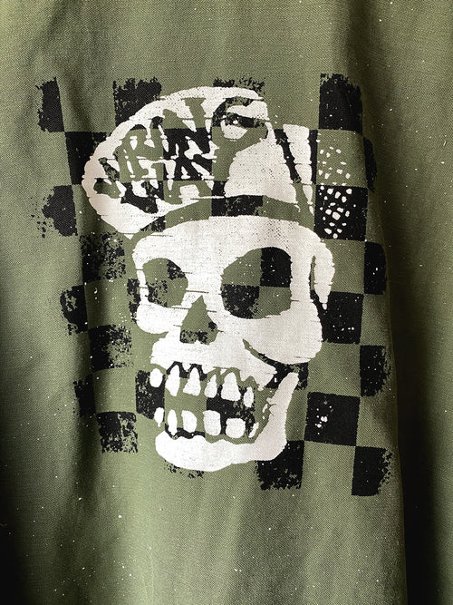 “Skate or Die” -Army Jacket