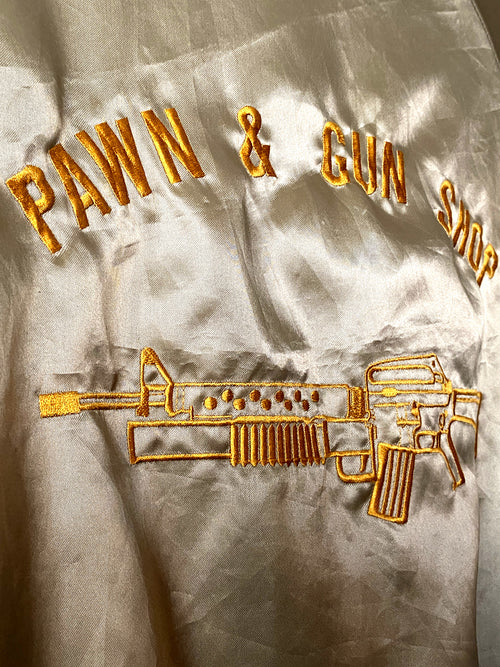 Chaqueta dorada "Hustlers Club"