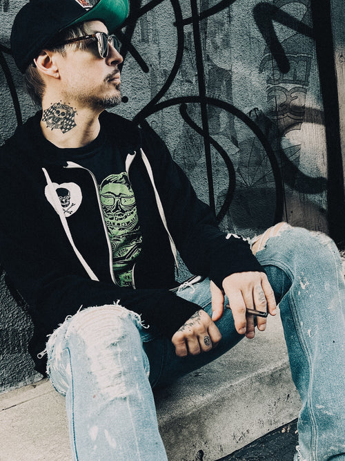 "Love U 2 Death" - Sudadera con capucha