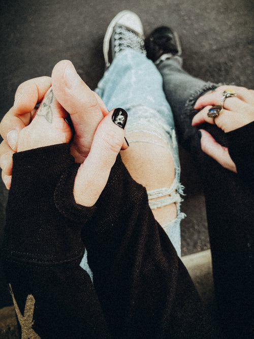 "Love U 2 Death" - Sudadera con capucha