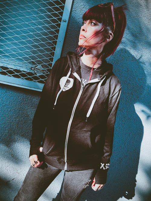 "Love U 2 Death" - Sudadera con capucha