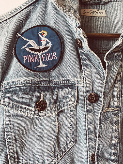 "Ojo del tigre" - Chaqueta de mezclilla