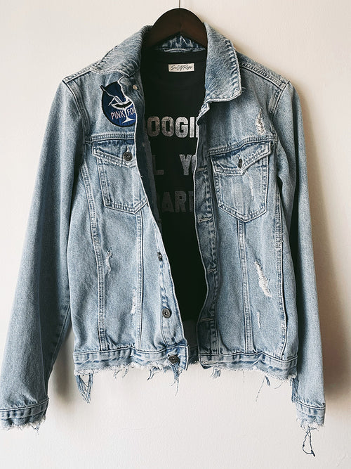 "Ojo del tigre" - Chaqueta de mezclilla