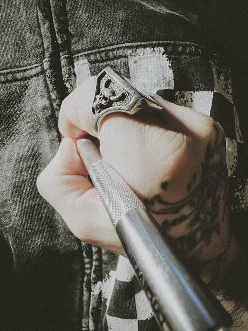 CHECKMATE- DISTRESSED HOODIES