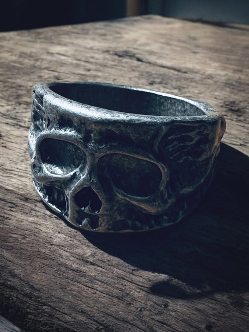 Half Skull Ring