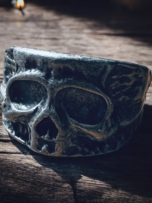 Half Skull Ring