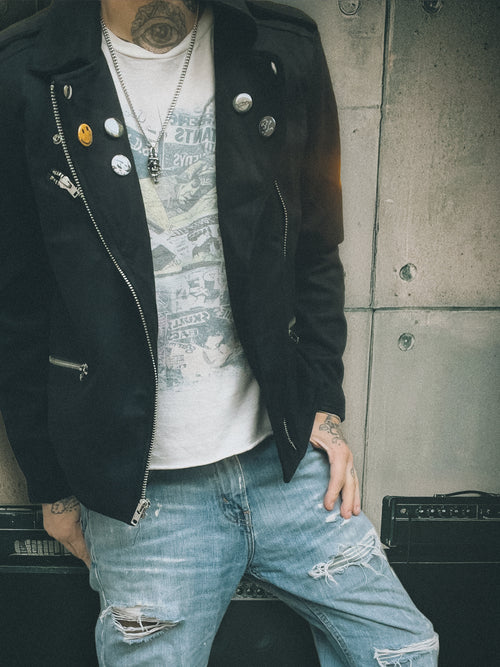 Moto Jacket - Vegan Suede