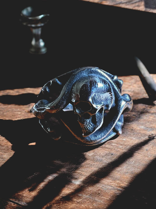 Serpent Skull Ring