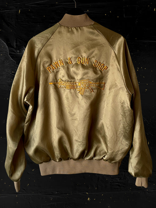 "Hustlers Club" Gold Jacket