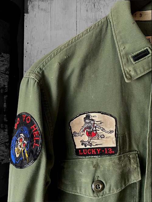 “Skate or Die” -Army Jacket